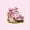 Pink, variant on Erosebridal Happy Easter Rabbit Twin Comforter Sets,Retro Watercolor Easter Eggs Bedding Set For Girls Kids Reversible 2pcs