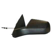 New Aftermarket  Driver Side Left Manual Door Mirror Assembly, 8S4Z17683AA; 8S4Z17D743BAPTM fits 2008-2011 Ford Focus