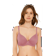 thumbnail image 3 of 6 Pieces Wired Lace Push Up Strapless Demi Bra B/C (34B), 3 of 4