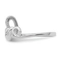 thumbnail image 3 of Sterling Silver Rhodium Plated Diamond LOVE Ring, 3 of 6