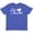 Retro Heather Royal, variant on Inktastic Bestie Frenchie Youth T-Shirt