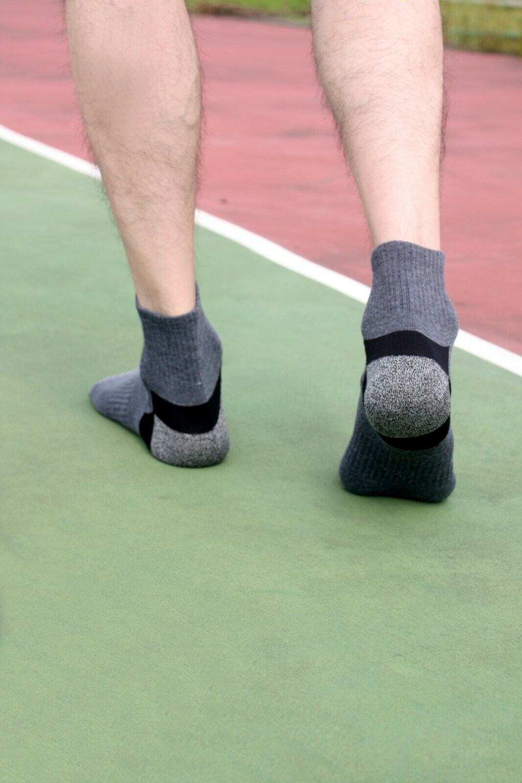B&Q 10 Pairs Mens Mid Cut Ankle Quarter Crew Athletic Breathable Sport Cotton Socks 6-12