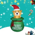 thumbnail image 3 of Inflables de Navidad shamjiam Perro decoración de 5 pies, 3 of 7
