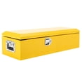 thumbnail image 2 of Kojooin Heavy Duty Steel Truck Bed Tool Box, Powder-Coated Diamond Plate Storage Chest with Side Handle and Lock for Pickup or RV, 2 of 9