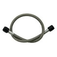 thumbnail image 2 of 12" 4AN Stainless Braided Hose - Black Fittings - 12000 PSI Fuel Nitrous Line - Durable Flexible Hose for Automotive Applications, 2 of 2