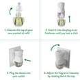thumbnail image 2 of Air Wick Plug In Scented Oil, 2 Refills, Fresh New Day, Simply Cotton, 2 of 5