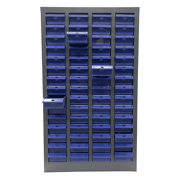INTBUYING Tool Storage Cabinet 60 Drawers Parts Cabinet Screws Parts Storage Drawer
