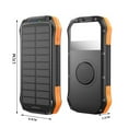 thumbnail image 4 of 10000Mah Ip66 Waterproof Wireless Power Bank With Pd18W Fast Charging Solar Function Outdoor Portable Battery Pack For Phones Devices Emergency Lighting, 4 of 9
