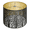 Black Gold, variant on Metal Large Lampshade, AEELLEEA Drum Lamp Shade 14" x 16" x 11" High, Lamp Shades for Table and Floor Lamps, Black Gold Finished Etched Forest, Spider Fitter
