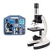 thumbnail image 3 of Microscopio biológico ajustable para estudiantes 300X 1200X Kit de microscopios de aumento Material educativo de ciencia escolar 28 unids / set sidaley FN000799-00B, 3 of 7