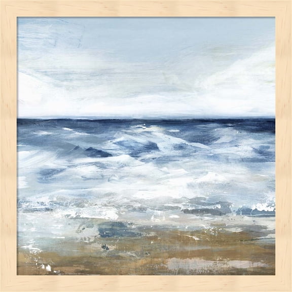 Blue Ocean II by Isabelle Z, Framed Wall Art, 13.25W x 13.25H