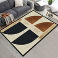 thumbnail image 2 of Casavani Handwoven Beige Cotton Dhurrie Custom Dining Room Carpets Outdoor Patio Rug 9x15 feet, 2 of 6