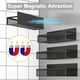 thumbnail image 4 of Especiero magnético Aufworld para nevera con 8 ganchos (4), 4 of 7