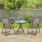 Garden Table Set for Recreation Folding Adjustable Dining Table Chairs