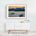 thumbnail image 5 of Potomac Sunset - Washington District of Columbia Photography Skyline Sunset Boat City Landscape Harbor Oak Framed Wall Art Print 20 x 30 inches, 5 of 6
