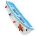 thumbnail image 2 of Nautical Sailboat Model Mediterranean Sailboat Model Desktop Boat Model Sailing Ship Craft, 2 of 8