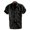 Black, variant on Viworld Mens Linen Short Sleeve Solid Shirts Casual Loose Dress Soft Tops Tee