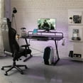 thumbnail image 2 of Pemberly Row Carbon Laminated with Durable Steel Frame Gaming Desk, 2 of 5