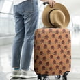 thumbnail image 2 of Orange Bigfoot and Grass Pattern Luggage Cover Fashion Suitcase Cover Baggage Covers Fit 25-28 Inch Luggage (Go Travel), 2 of 5