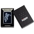 thumbnail image 6 of Zippo Skateboarding Astronaut Design Flat Grey Pocket Lighter, 6 of 6