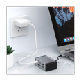 thumbnail image 3 of Estación de acoplamiento con adaptador Ethernet, concentrador tipo C, divisor USB-C, lector TF VGA compatible con USB 3.0 4K vertical 12 en 1, 3 of 5