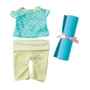 Manhattan Toy Baby Stella Yoga Baby Doll Clothes and Mat for 15" Dolls