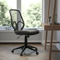 thumbnail image 3 of Flash Furniture Salerno Series High Back Black Mesh Office Chair, 3 of 13