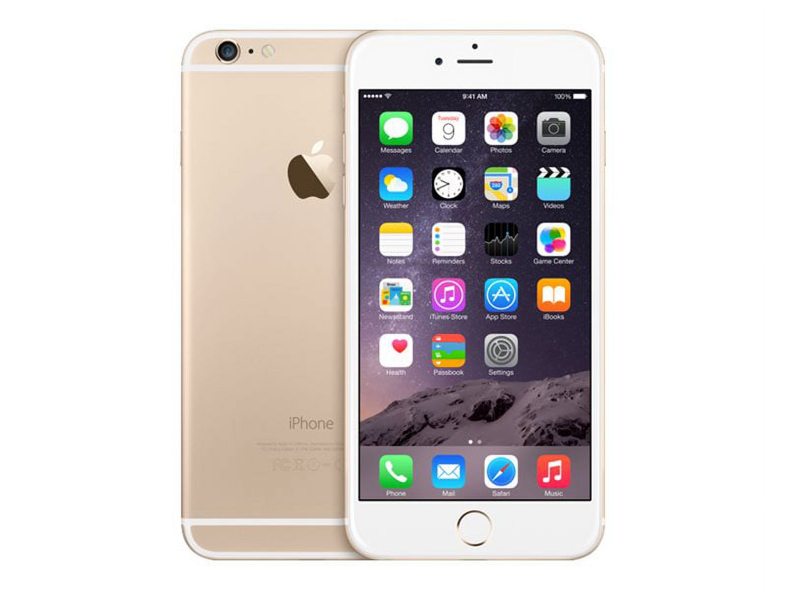 Used Apple iPhone 6 Plus 16GB, Gold - Unlocked GSM - image 3 of 3