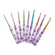 thumbnail image 1 of 9 Pcs 2.5mm-6.0mm Crochet Hook Set Ergonomical Crochet Needle Printed Knitting Needle for Crocheting Knitting, 1 of 4