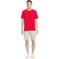 thumbnail image 5 of Athletic Works Men's & Big Men's Active Crewneck Short Sleeve Tee Shirt, Sizes S-4XL, 5 of 5