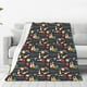 thumbnail image 1 of Balery Christmas Holiday Bowling Manta de Felpa Suave y Acogedora – Cobija de Franela Aterciopelada para Cama, Lavable y Cálida para Sofá, Mascotas, Transpirable-40"x30", 1 of 7