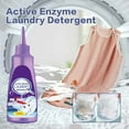 thumbnail image 2 of Enzyme Stain Remover Liquid - 120ml Powerful Laundry Spot Remover for Oil, Yellow & Food Stains, Safe for Baby Clothes & Delicates, 2 of 8