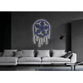 thumbnail image 2 of Handmadetneonsign Dripping Football Led Sign, Football Neon Sign, Home Decor, 2 of 5