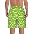 thumbnail image 3 of Naloa Daisies Flowers Men's Beach Shorts, Surfing shorts, Swim trunks, Quick Dry Swim Trunks for Surfing Beach Fun - Medium, 3 of 9