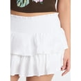 thumbnail image 4 of No Boundaries Ruffle Mini Skort, Women's XXS-XXL, 4 of 5