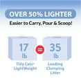 thumbnail image 6 of Purina Tidy Cats Free & Clean Unscented Cat Litter, Scoopable, Low Dust, Odor Control, 6 lb. Jug, 6 of 10
