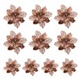 thumbnail image 1 of Fake Flowers 10pcs PE PE+ Gold Onion Powder 9CM More Color 10 Pcs Christmas Tree Wreath, 1 of 13