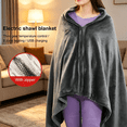 thumbnail image 7 of HIBIBUD 2026 New Heated Blanket Wrap, Cozy & Snuggy Electric Shawl for Women, Washable, Auto Shut-Off, Reversible Snuggie Heated Blanket for Home, Lounging, Office, Travel, Cold Weather, Relaxation., 7 of 7