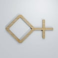 thumbnail image 5 of Ekena Millwork 12 1/4"W x 7 3/8"H x 3/8"T Extra Small Cameron Decorative Fretwork Wood Wall Panels, Hickory, 5 of 6