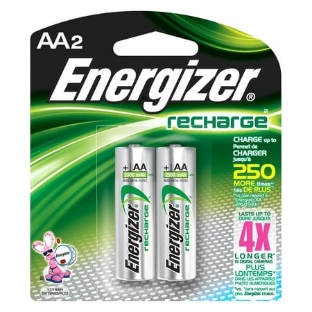 UPC 039800008688 product image for Energizer NH15BP-2 - NH15 NiMH AA Rechargeable Batteries | upcitemdb.com