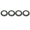 thumbnail image 1 of 4PCS Wheel Hub Trim Cover Hubcaps Tire  Rim Cap Universal Wheel Covers Hub Caps  Cover Wheel Covers Protective Shell Wheel Hub Decoration Trim for ATV Go Kart, 1 of 7