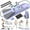Purple, variant on FLAZECON Pilates Board for Home Workout, Foldable Pilates Reformer Set for Women 6-in-1 Portable Folding Mini Pilate Kit Machine Equipment