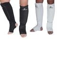 thumbnail image 2 of Espinillera de algodón para Karate/Sanda/Taekwondo/Muay Thai/mallas de boxeo, soporte de tobillo, equipo de protección para pies, 2 of 5