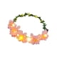 thumbnail image 5 of Tocado de corona floral para niñas, corona de flores para disfrazarse, fotografía escénica, viajes Rosa, 5 of 8