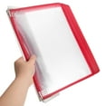 thumbnail image 5 of STRANDCHIC Red Wall-Mounted File Folder Organizer for Office Document Storage, 5 of 7