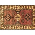 thumbnail image 1 of Ahgly Company Indoor Rectangle Persian Brown Traditional Area Rugs, 6' x 9', 1 of 4