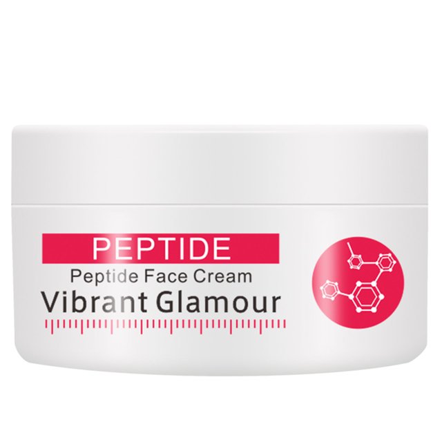 VIBRANT GLAMOUR 30g Crema facial con péptidos Esencia activada con seis péptidos VIBRANT GLAMOUR Crema facial
