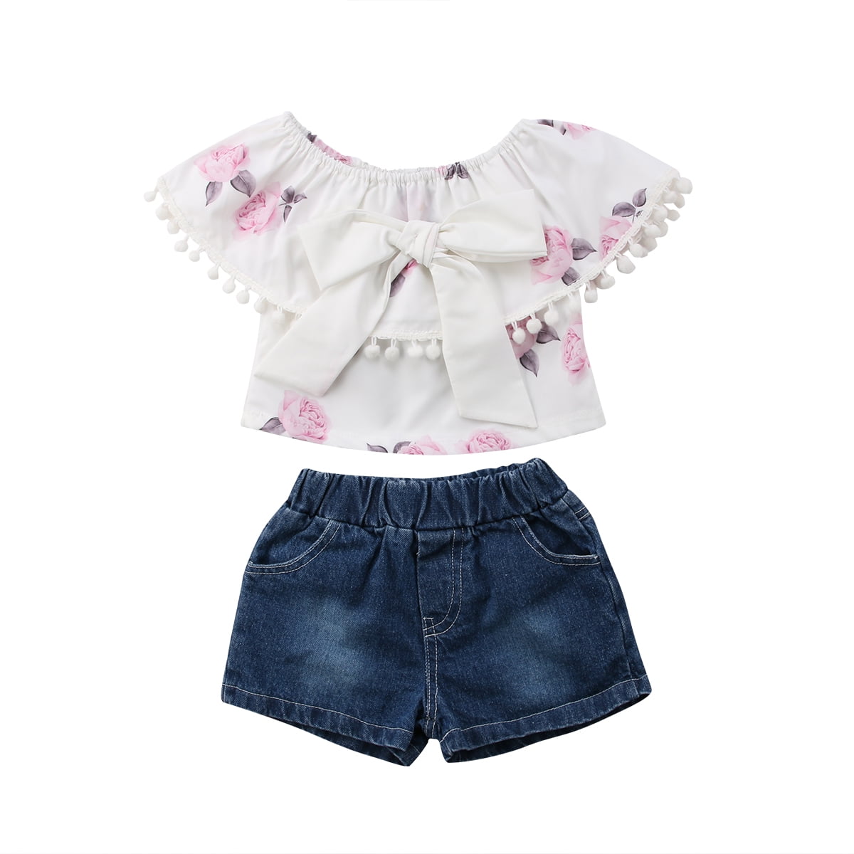 Baby girl shorts and tops Clearance