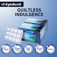 thumbnail image 5 of XyloBurst Gum | Xylitol Chewing Gum | Sugar Free, Gluten Free, Keto Friendly | Aspartame Free Gum For Oral Health | Peppermint | 12 Pieces, Pack of 12, 5 of 7