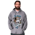 thumbnail image 3 of The Wild Life Skull Panther Tattoo Hoodie Sweatshirt Women Men Brisco Brands L, 3 of 6